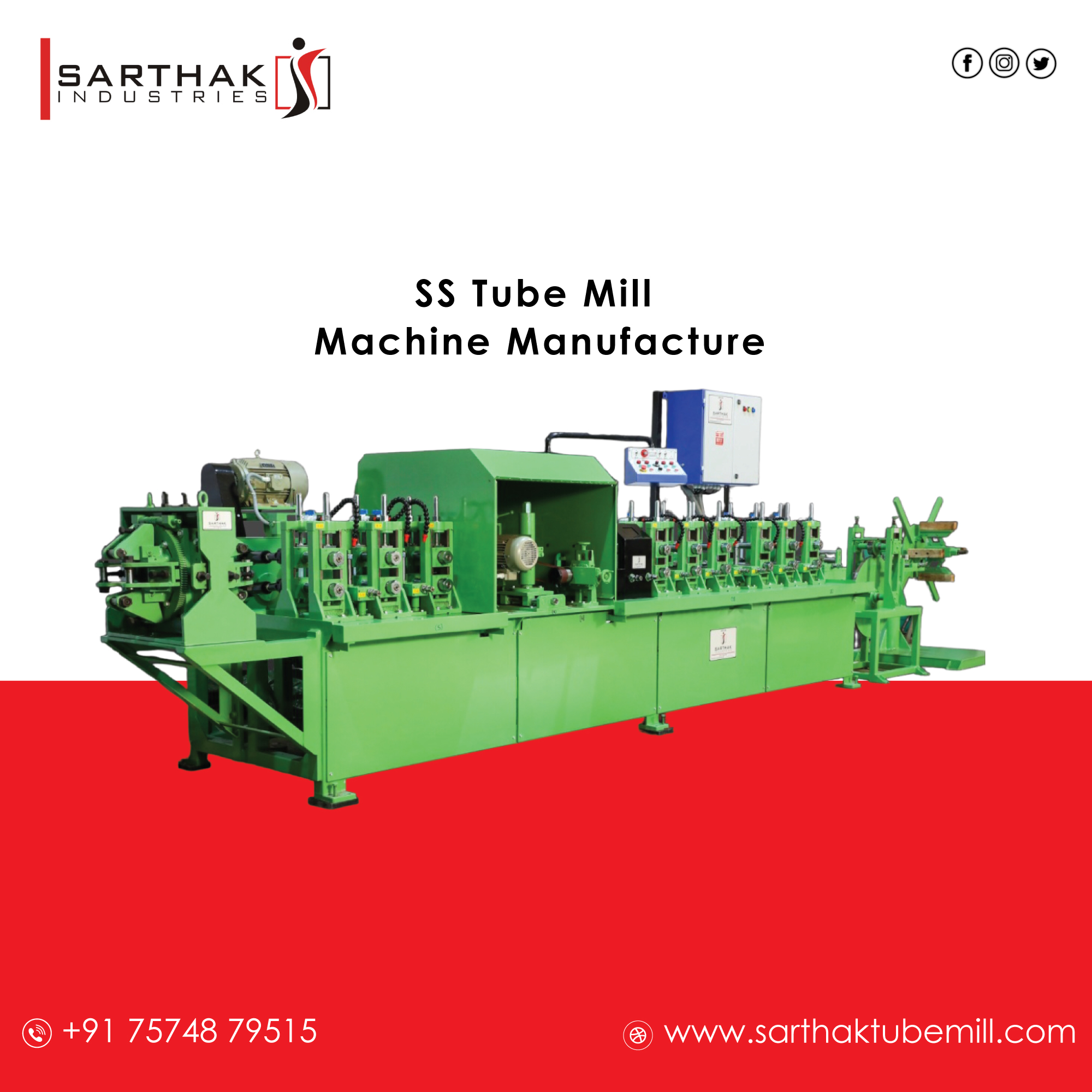 Discover India's Finest Tube Mill Manufacturer: SS Tubemill Video